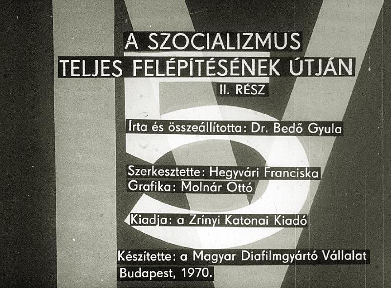 A szocializmus teljes felépítésének útján II.