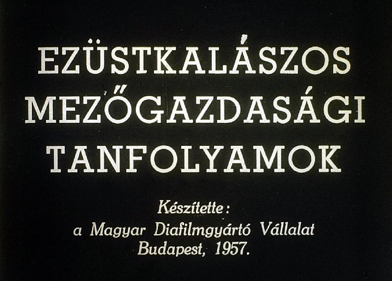 Ezüstkalászos mezőgazdasági tanfolyamok