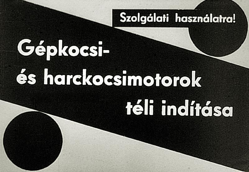 Gépkocsi - és harckocsimotorok téli indítása