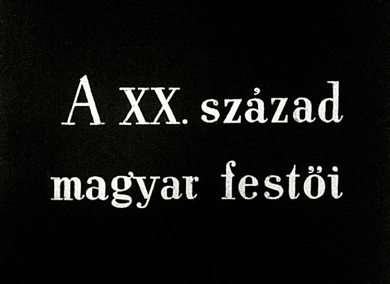 A XX. század magyar festői