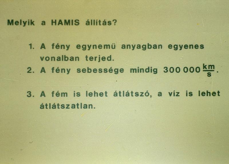 Fizika : Fénytan