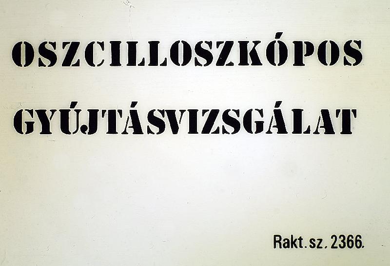 Oszcilloszkópos gyújtásvizsgálat