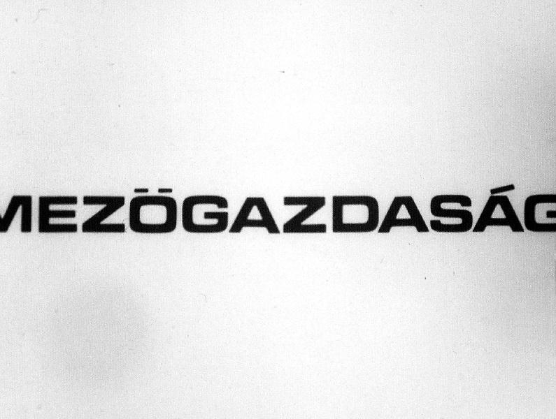Munkánk, eredményeink 3. 1970 - 1975 : Mezőgazdaság