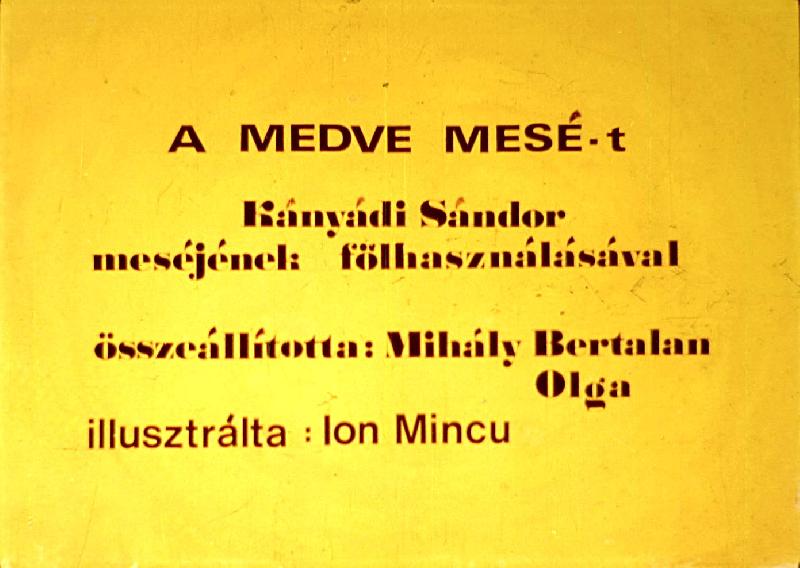 Medve mese