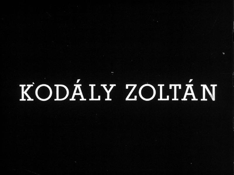 Kodály Zoltán