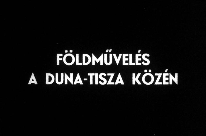 Földművelés a Duna - Tisza közén II.