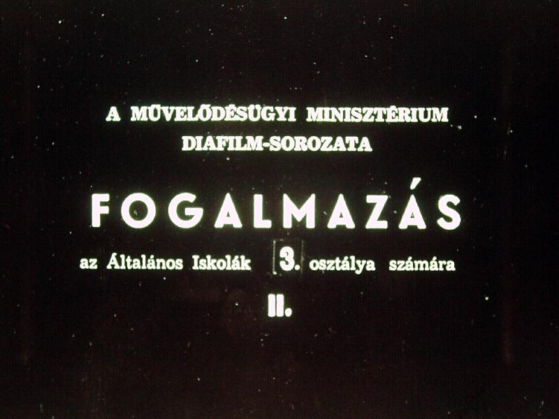 Fogalmazás az általános iskolák 3. osztálya számára II.