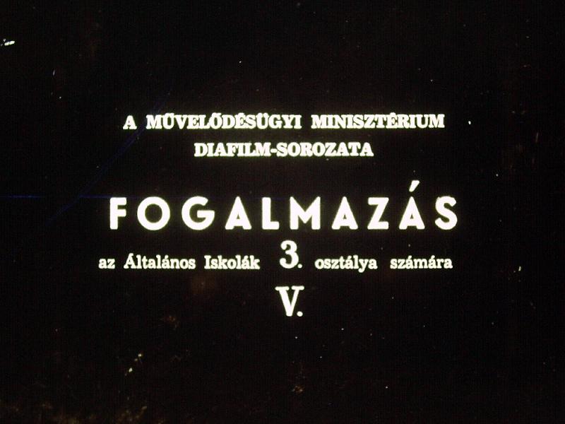 Fogalmazás az általános iskolák 3. osztálya számára V.