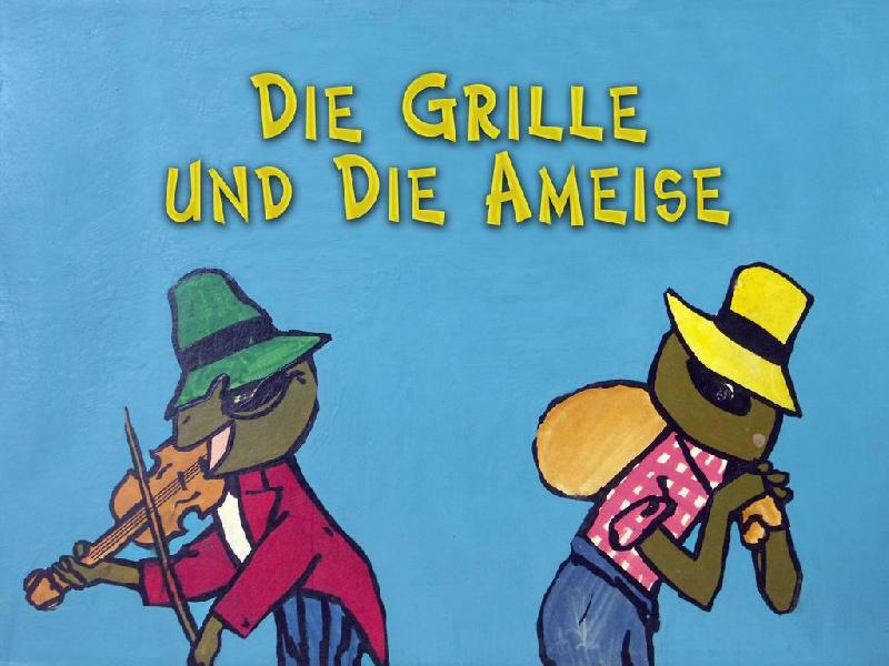A tücsök és a hangya (Die grille und die ameise)