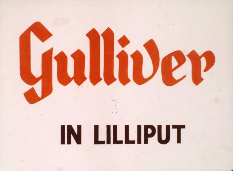 Gulliver in Lilliput