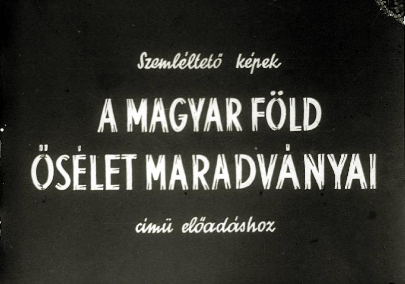 A magyar föld ősélet maradványai