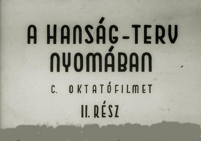 A hanság - terv nyomában II.
