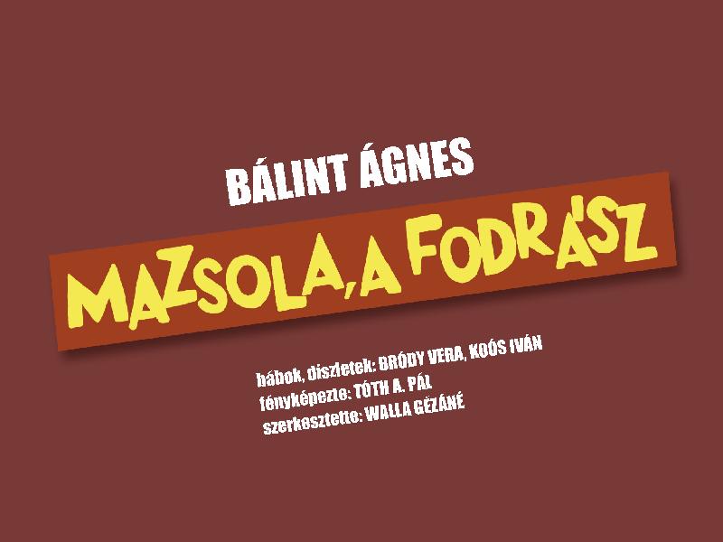 Mazsola, a fodrász