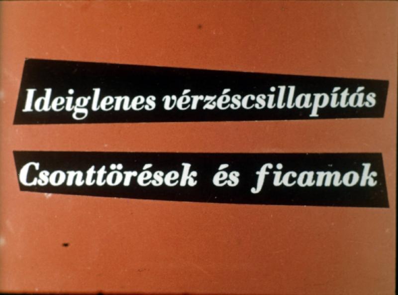 Ideiglenes vérzéscsillapítás