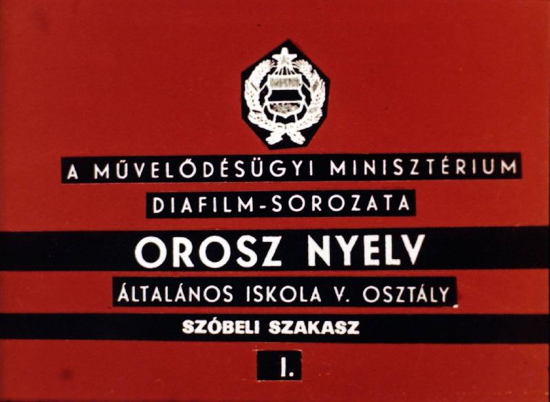 Orsz nyelv az általános iskola V. osztály Szóbeli szakasz I.