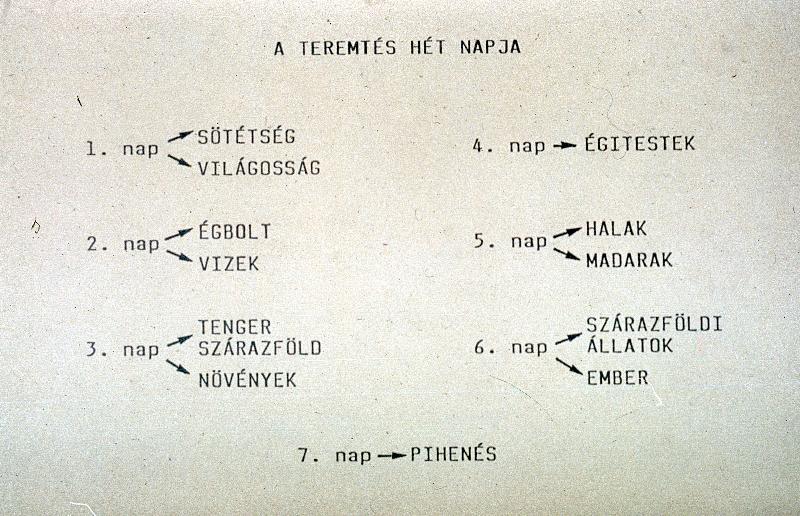 A teremtés