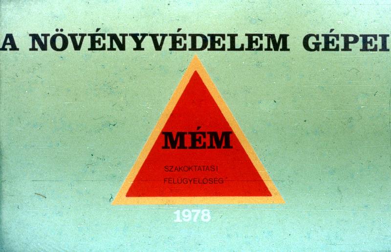 Növényvédő gépek ismertetése
