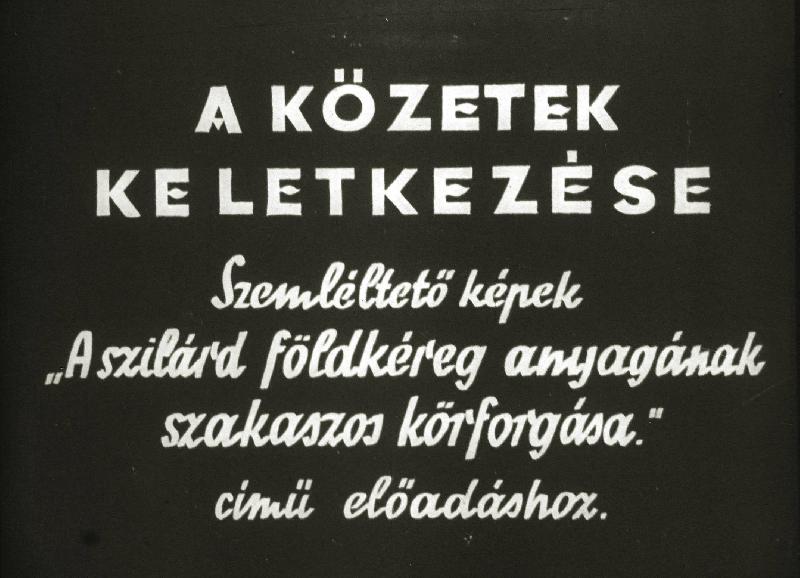 A kőzetek keletkezése