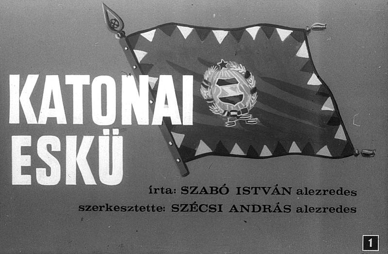 Katonai eskű