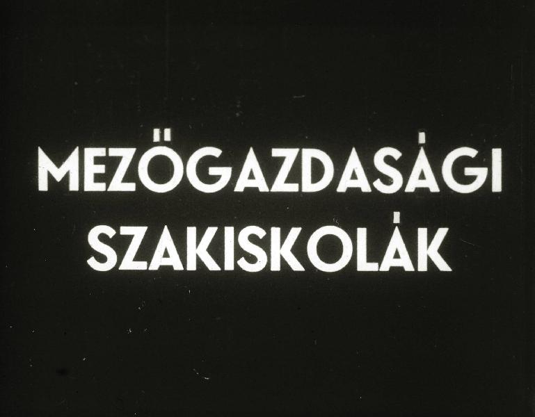 Mezőgazdasági szakiskolák