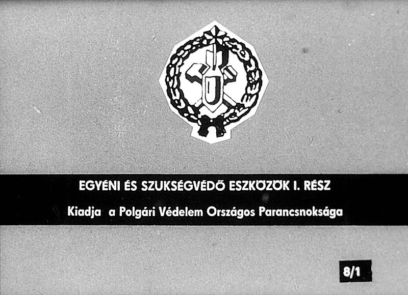Egyéni és szükségvédő eszközök I. rész