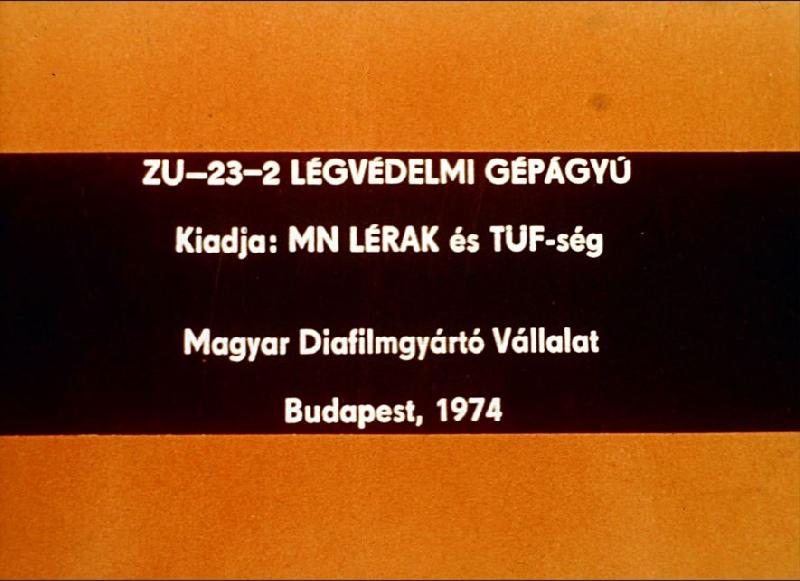 ZU 24-2 légvédelmi gépágyú