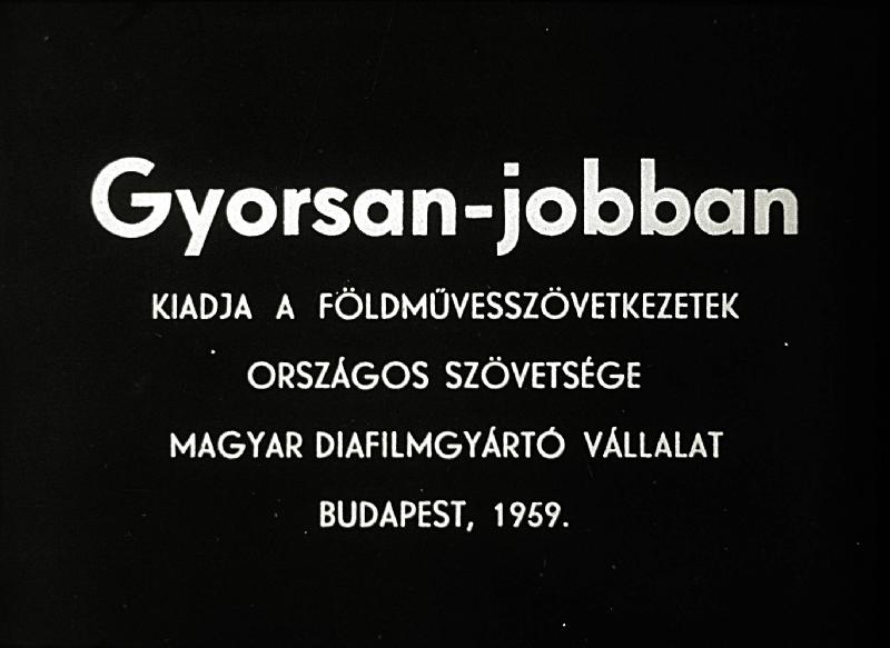 Gyorsan - jobban