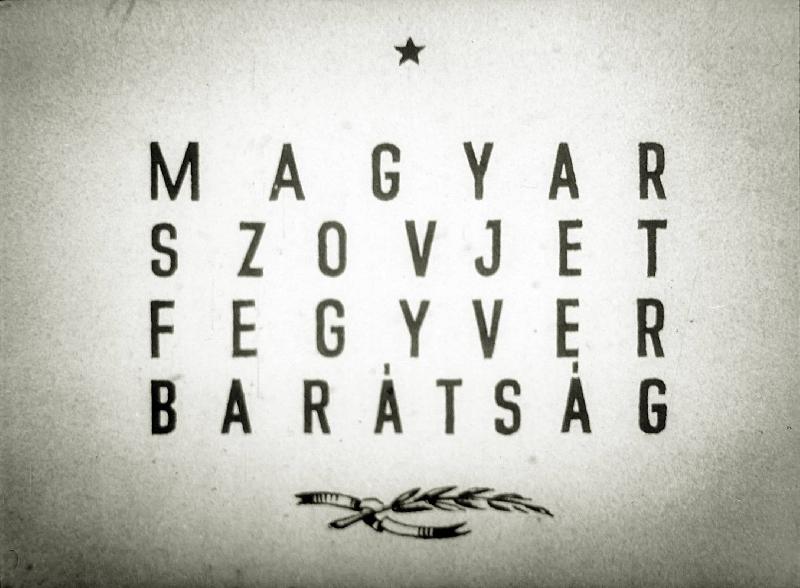 Magyar szovjet fegyver barátság