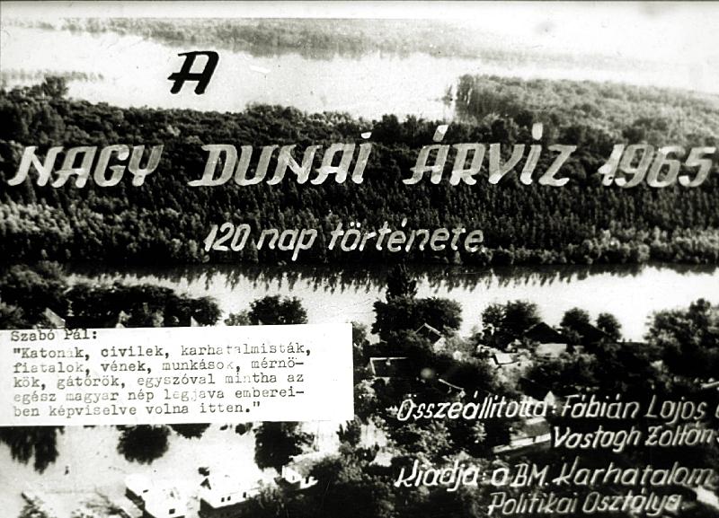 A nagy dunai árvíz 1965