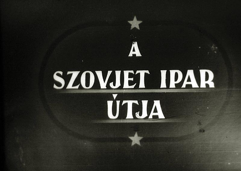 A szovjet ipar útja